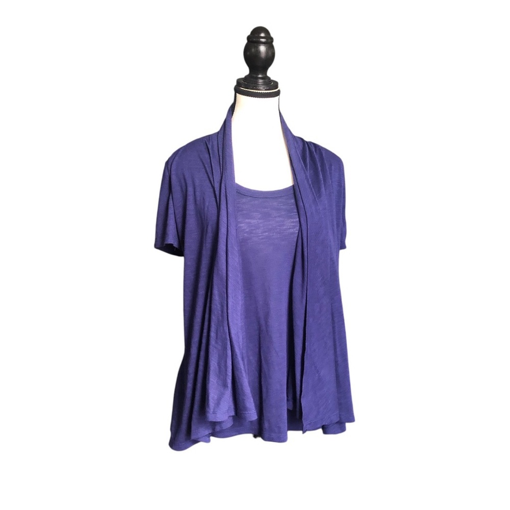 🌟Allison Brittney Purple Blouse🌟